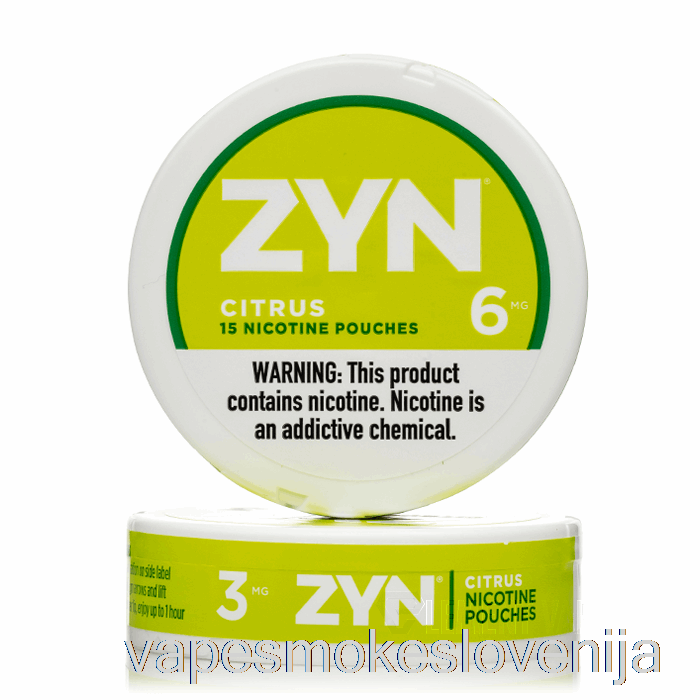 Vape Za Enkratno Uporabo Zyn Nicotine Pouches - Citrus 6mg (5-pack)